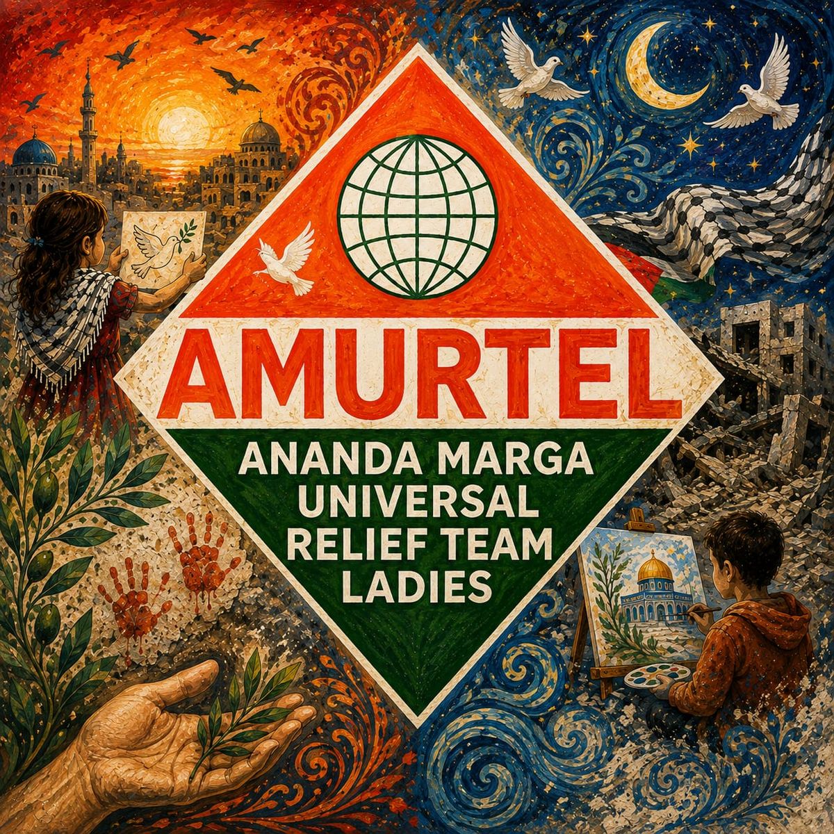 AMURT — Ananda Marga Universal Relief Team logo